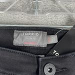 Torrid Jeans Women 26 Short Black Luxe Skinny Casual Neutral Minimal Grunge Punk Photo 5