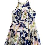 Yumi Kim  Bora Bora Navy Dream Maxi Dress Sleeveless Silk Size Medium Women's Photo 3