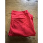 Old Navy Women Red Harper Mid-Rise Career Pants Size 8 Regular Colorful Career Photo 14