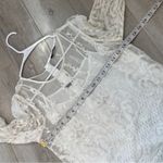 Dolce Vita Blouse Silk Embroidered White (small) coquette cottagecore soft girl Photo 2