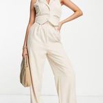 Wide Leg Vest Jumpsuit Size 18W Photo 6