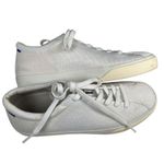 Rothy's White Lace-Up Sneakers Women's Sustainable Knit Shoes Casual 8.5 Photo 4