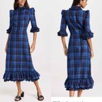 The Vampire's Wife The Kansas Tartan Cotton Dress Midnight UK 14 US 10 Photo 7