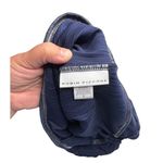 Robin Piccone  Solid One Piece Swimsuit Textured Ribbed Navy Size 6 Stretch Photo 2