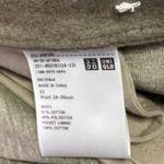 Uniqlo Women's Gray Wide Leg High Waist Pockets Baggy Sweater Sweat Pants XS Photo 4