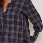 Pretty Little Thing Grey Checked Shirt Photo 3