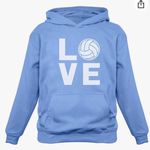 Volleyball Sweatshirt Blue Size M Photo 0