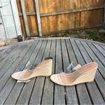 A New Day Nwt Womens Ansel Double Band Open Toe Wedge Heels size 8 summer fall Photo 3