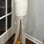 White Satin Corset Dress Size XS Photo 4