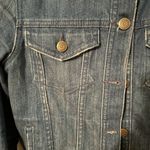 Vineyard Vines  Jean Jacket Women XS Button Up Denim Pockets Cotton Photo 3