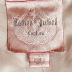 Romeo + Juliet Couture Beaded Geometric Dress White/Orange/Yellow L Photo 11