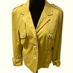 For Cynthia  Ladies Mustard Color Coat/
Jacket size L Photo 5