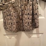 EXPRESS Beige and Black Snakeskin Dress Photo 9