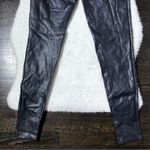 LC Lauren Conrad  Black Faux Leather Skinny Pants Photo 5