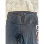 Bebe  Sport Logo rainbow glitter stripe leggings‎  Women's Size S Photo 5