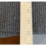 Liz Claiborne Vintage‎  Womens 1X Grey Ribbed Sweater Top Short Sleeve Preppy Photo 5