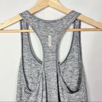 Zella  Gray Tech Stripe Racerback Long Line Athletic Tank Top M Photo 54