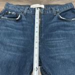 Reformation Brooke Zip High Rise Straight Blue Glacier Jeans Size 27 Photo 11