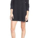 Cotton Emporium  161030 Women's Turtleneck Sweater Dress Black Small Photo 0