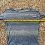 Vince . blue striped boatneck long sleeve top size S Photo 7