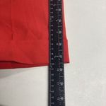 Rafaella  Women’s Red Cuffed Pants Size 10 Inseam 27.5‎ Photo 6