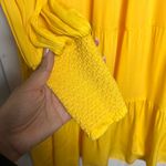 Alice + Olivia  Karena Mockneck Mini Yellow Dress Photo 9