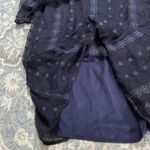 House of Harlow Pure Silk Navy Blue Mini Dress‎ with Spaghetti Straps Size Small Photo 2