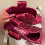 Jessica Simpson Zadie2 Women's Boots shimmer Fuschia Size 8 Photo 5