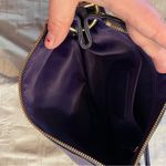 Coach Authentic  Charlie Carriage Woman’s Purple Leather Handbag Photo 7