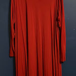 Daily Ritual Dress Red Size 2X Photo 0