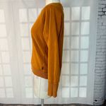 Athleta Burnt Orange Pullover Crewneck Sweatshirt Size Small Photo 3