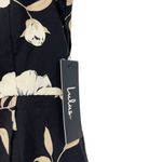 Lulus Magical Meadow Black Floral Print Skort Dress Size Small NEW NWT Photo 5