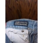 Aeropostale Blue Jean Shorts Flex Effects Super High Rise MIDI Shorts Woman’s Si Photo 7