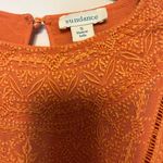 Sundance Yasmina Terracotta Orange Maxi Dress size S Photo 4