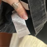 Madewell Denim Cap-Sleeve Mini Dress in Tarrybrook Wash Black V-Neck NWT Size 4 Photo 7