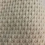 7 For All Mankind Alpaca Wool Blend Cream Knit Shrug Sweater Womens Size Medium Photo 10