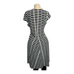 Evan Picone #846 Black Label by Evan-Picone Women's 14 Black and White Pattern Dress Photo 2