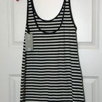 Krochet Kids KK INTL Striped Mini Tank Dress Small NEW!!! Black Photo 1