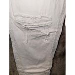 Pistola  high rise white distressed button fly bootcut jeans size 27 #751 Photo 10