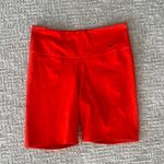 Nike chile red mid rise biker shorts M Photo 1