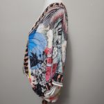 Jealous Tomato floral wrap front blouse size medium Photo 3