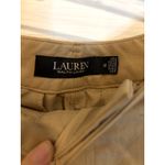 Ralph Lauren Lauren  Women's Khaki Wide Leg Cropped Dress Pants‎ Photo 4