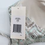 Eberjay Eberjey Surf Spray Cora Key Hole‎ Bandeau Bikini Tie Top Sz L NWT Photo 2