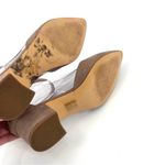 Soft Surroundings  D'Orsay Closed Toe Ankle Strap Faux Suede Slip On Block Heel Photo 5