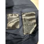 H&M  Swimsuit One Piece Womens Medium Navy Textured No Bra Pads Stretch Travel Photo 2