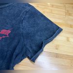 City Chic women’s charcoal Eagle flag short sleeve Graphic Grunge T-Shirt|Sz:XS Photo 7