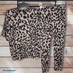 Day & Night Cheetah print matching pajamas set Photo 1