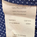 Motherhood Faux Ruffle Wrap Mini Polka Dot Dress Photo 5