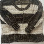 SUPER cute warm stripes sweater sz S Photo 2