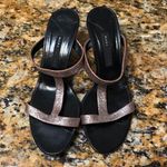 Marc Jacobs  T-Strap Pink Glitter Mules Sz7 Photo 2